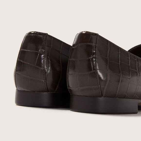 NWT Addition Elle Brown Croco Loafers -  Sizes 7 & 8 - Picture 3 of 3
